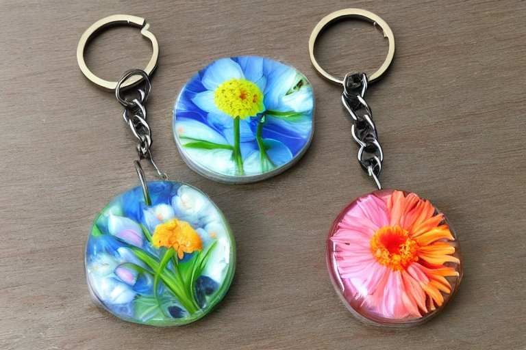 Wholesale AHADERMAKER DIY Flower Keychain Making Kit 